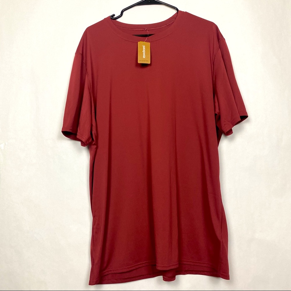 New Patagonia Red Men's Capilene® Cool Daily Shirt